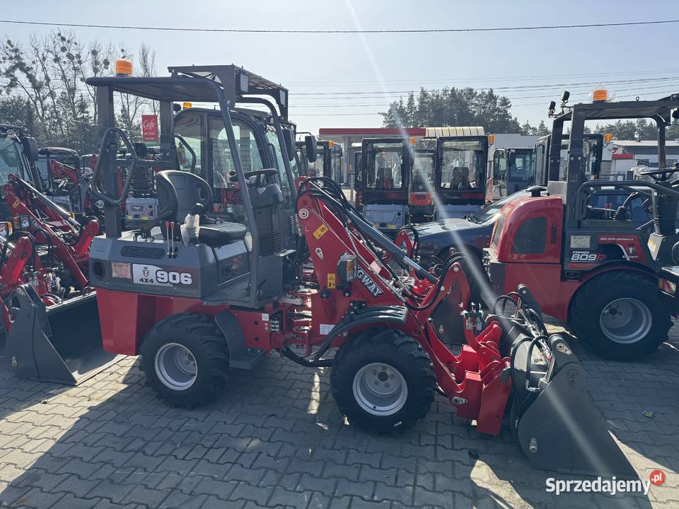 Ładowarka rolnicza KINGWAY Farmer 906 silnik Maszyny budowlane łódzkie Łódź sprzedam