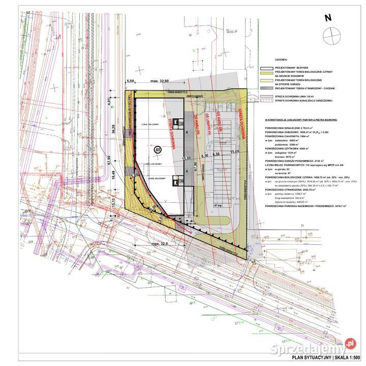 przedam działkę 5753m2 Mokotów Siekierki wydana Warszawa