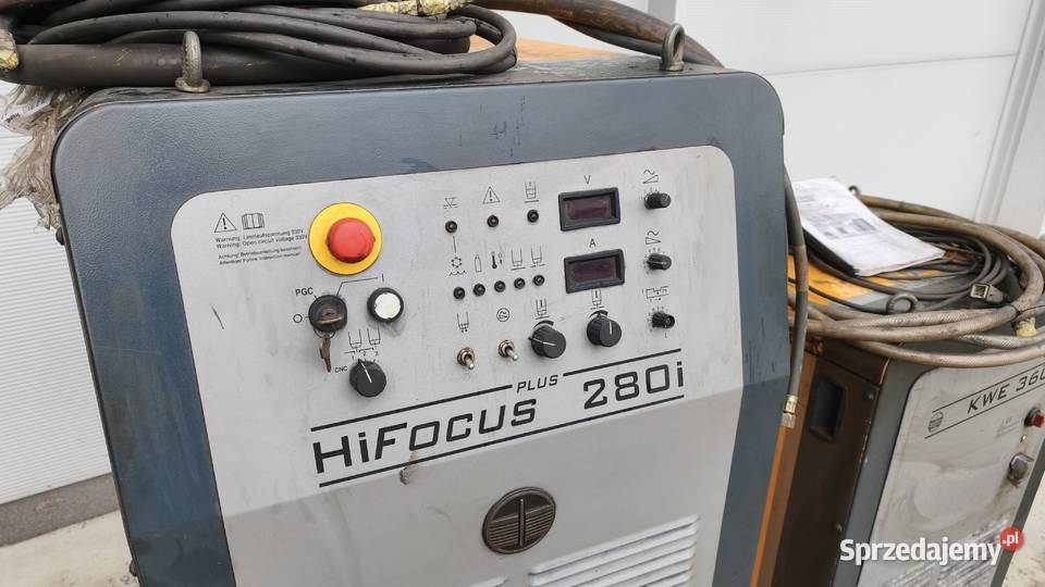 Kjellberg HiFocus 280i 280A KWE360 Źródło Narzędzia