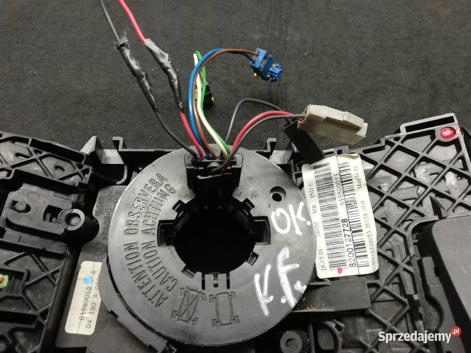 Renault Kangoo Clio III Modus taśma airbag osobowe Swarzędz