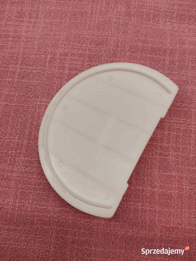 Pojemnik plastikowy biały na ścianę z naklejką opolskie Głuchołazy