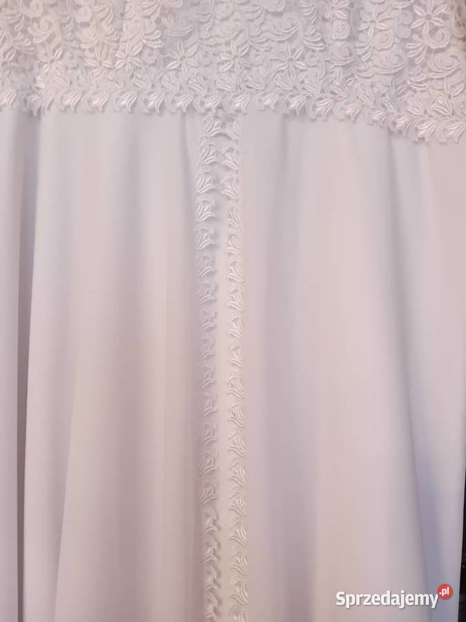 suknia ślubna puszystej pani tuszująca Warszawa