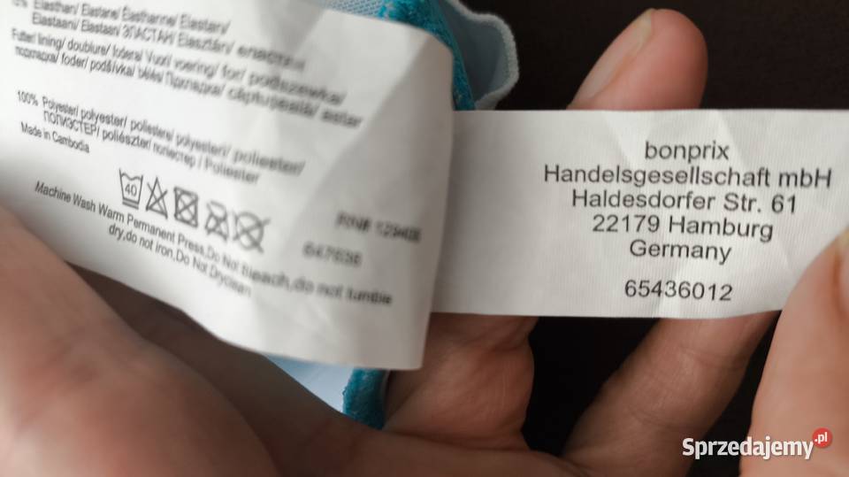 Kostium kąpielowy Rozmiar 46 śląskie Mstów
