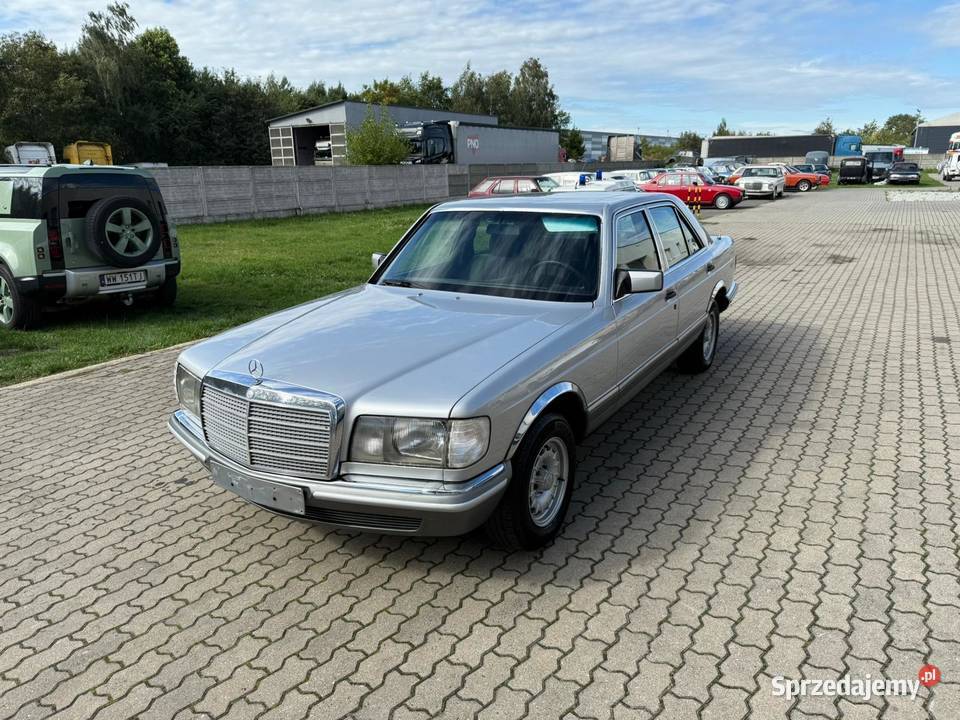 MercedesBenz W126 280SE 1983 klasyk z duszą i sprowadzony Klasa S łódzkie
