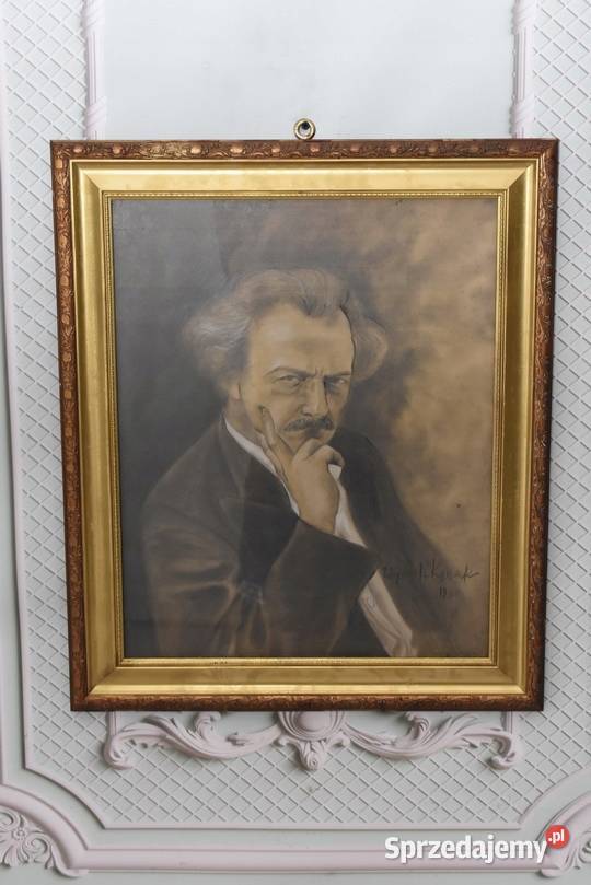 Wojciech Kossak Portret Ignacy Jan Paderewski Kraków