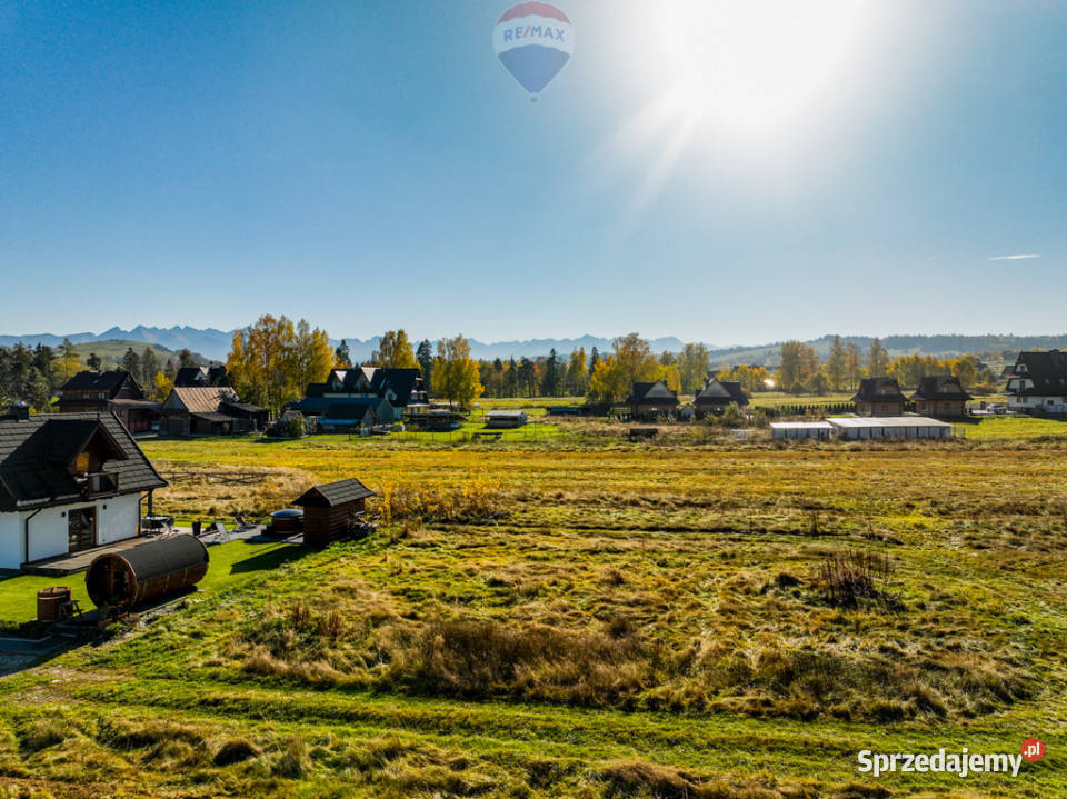 Podhalańska oaza działka w Białce Tatrzańskiej sprzedam