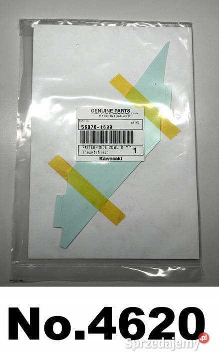 4620 KAWASAKI Ninja 650 Naklejka Nalepka Okleina Okleiny i naklejki Łobżenica