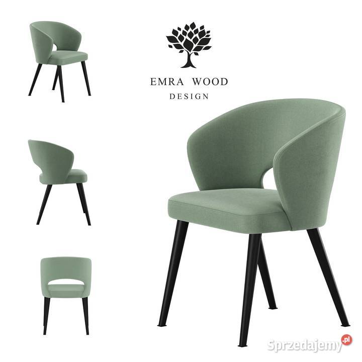 Krzesło PREMIUM KR8 Tkanina Deluxe Sage 43 50cm Łódź