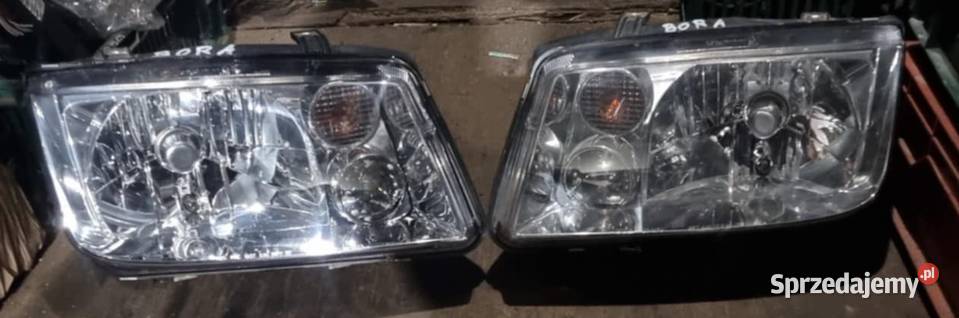 lampy przednie lampa przednia vw Bora czarny Psary-Kąty sprzedam