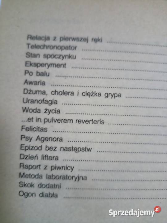 Ogon diabła Zejdel książki pierwsze wydanie Warszawa