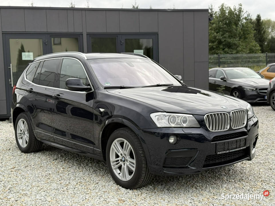 BMW X3 20D 184 xDrive 2011r skóry hak panorama SUV Wrocław