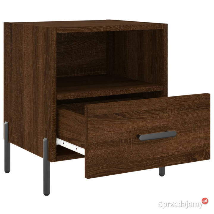 Szafki nocne 2 brązowy dąb 40x35x475 WM827467 Nocne mazowieckie Warszawa
