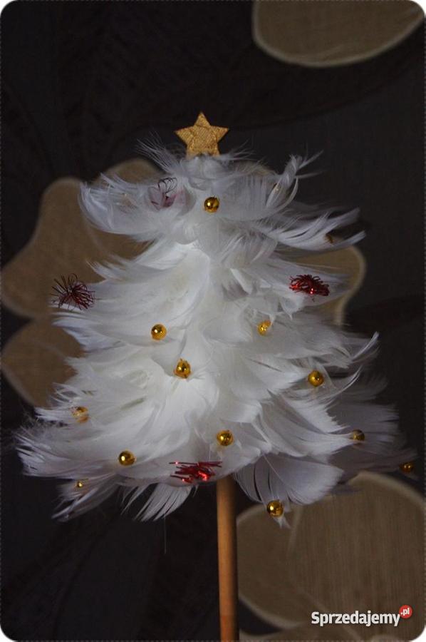 Choinka z piórek na pniu Opole sprzedam