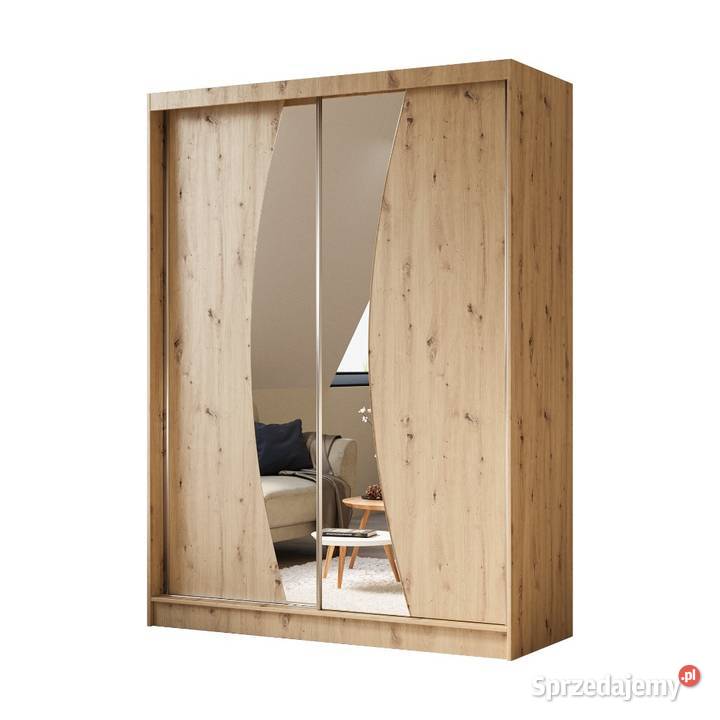 Szafa z ozdobnym lustrem 160 WYSYŁKA wielkopolskie Piła
