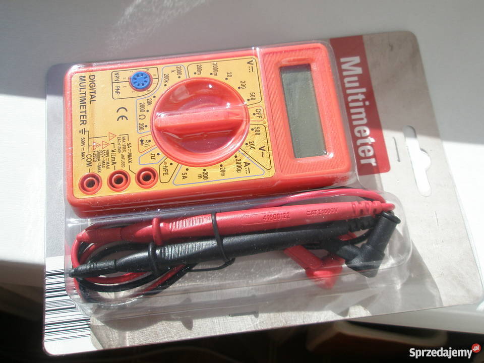 Miernik uniwersalny nowy Elektronika Ostrołęka