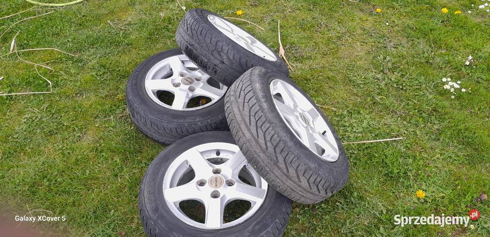 Koła 4x100 z oponami i felgami Koła dojazdowe Wyźrał