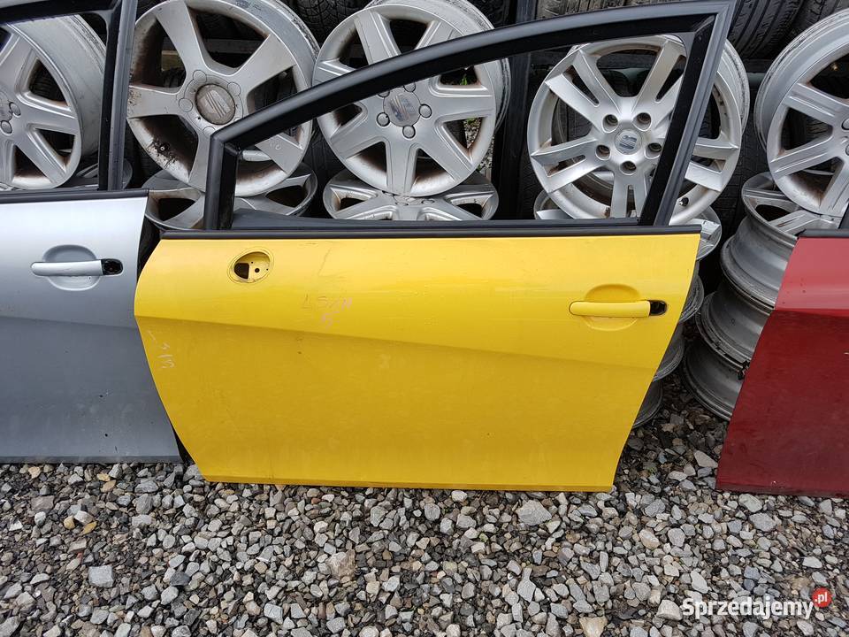 leon 2 II drzwi LS1A lp lewe przód przednie Żerdź