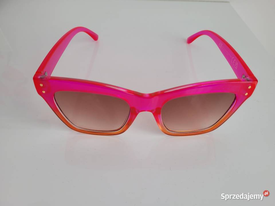 Różowe okulary przeciwsłoneczne Liszki sprzedam