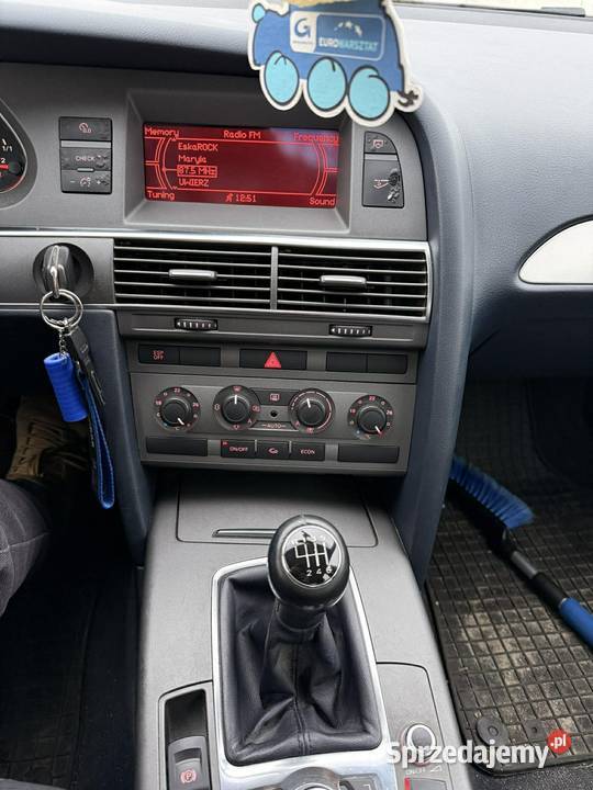 Audi A6 C6 24 manual Olsztyn