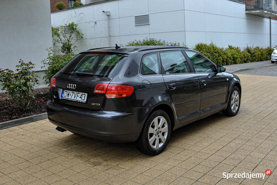 Audi A3 19TDI 2007 r Bezwypadkowy Panorama dolnośląskie Wrocław