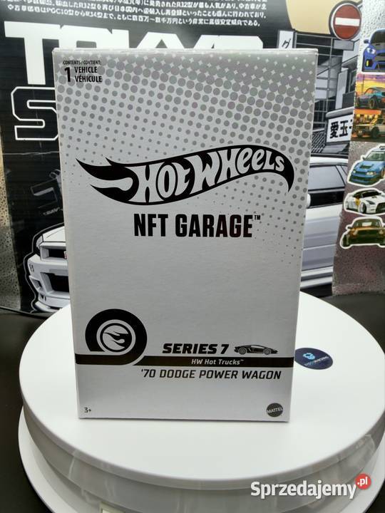 Hot Wheels NFT 70 Dodge Power Wagon BOX 24 Samochody i pojazdy