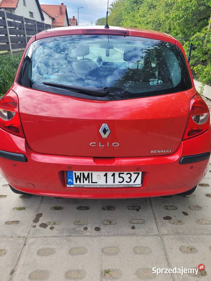 Renault clio 3 12 benzyna clima czujniki nieuszkodzony Kowale