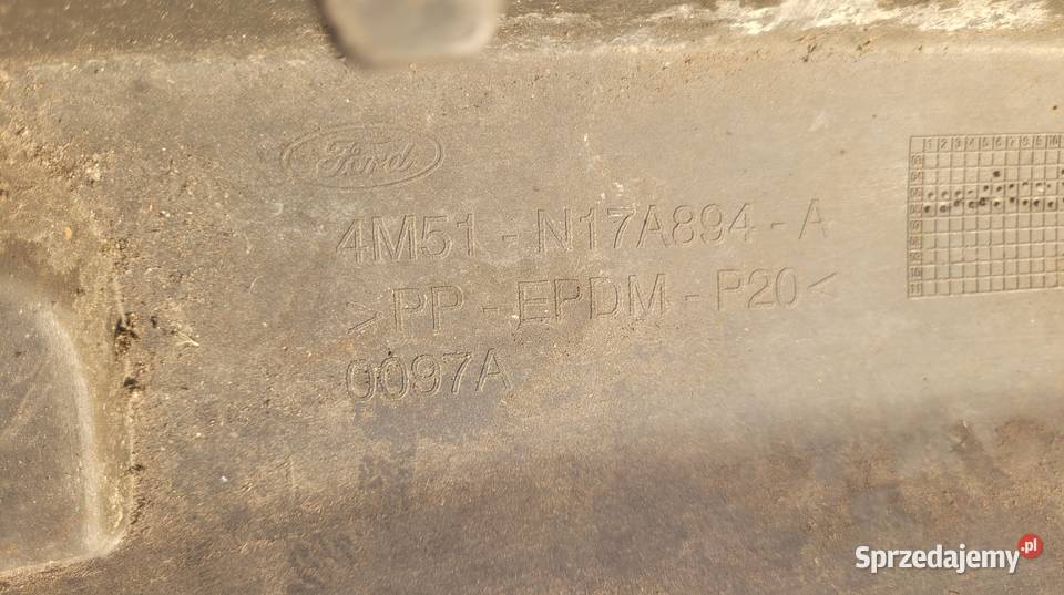 FORD FOCUS MK2 KOMBI DOKLADKA ZDERZAKA TYL HOKEJ osobowe śląskie Ruda Śląska