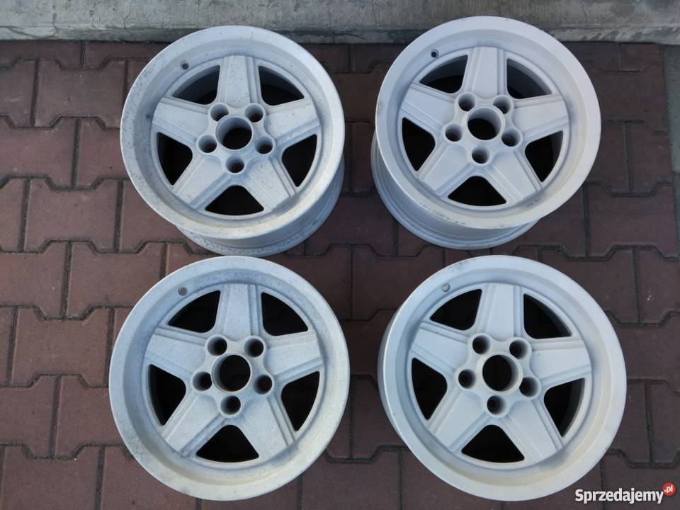 KOMPLET felg MELBER 7Jx15H2 ET24 Mercedes W123 Rozmiar 15" lubelskie Dęblin