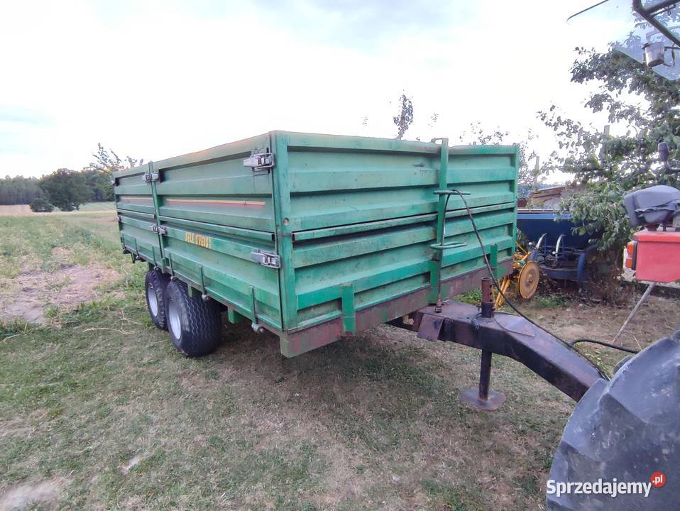 Przyczepa farma tandem 10 ton