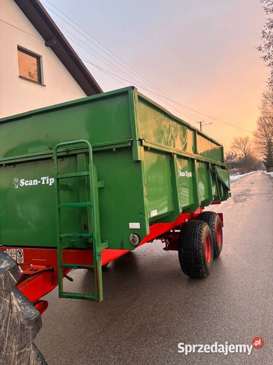 Przyczepa skorupa Tandem 10T Rembieszyce