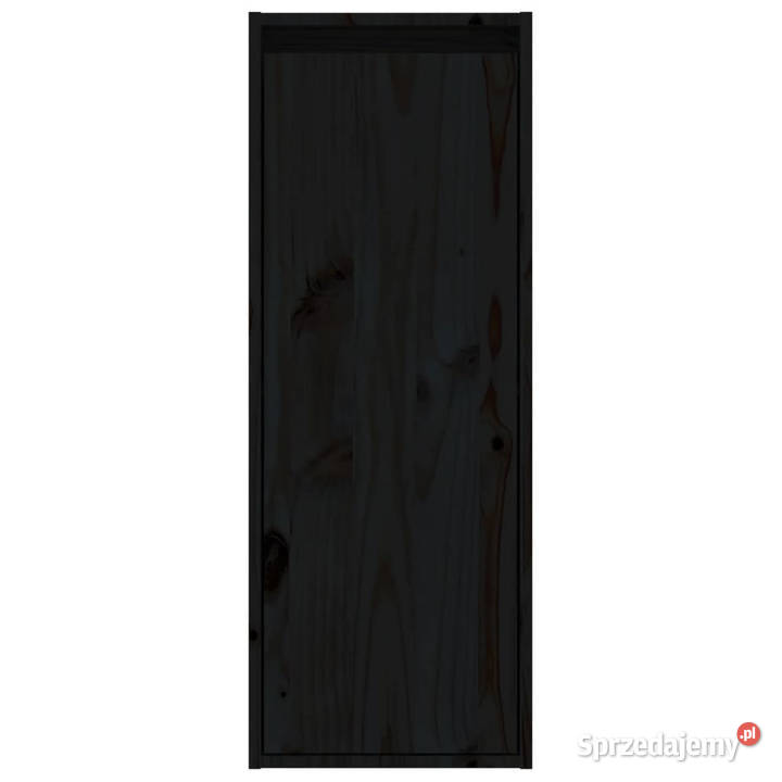 Szafki ścienne 2 czarne 30x30x80 drewno sosnowe Warszawa