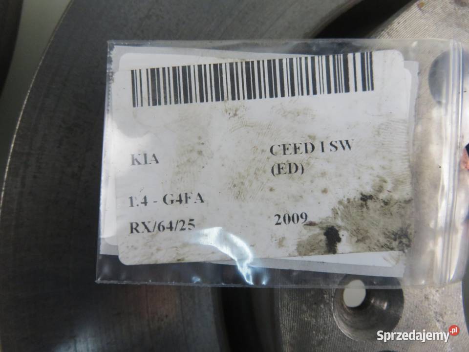 TARCZE HAMULCOWE PRZÓD KIA CEED I 14 280MM osobowe