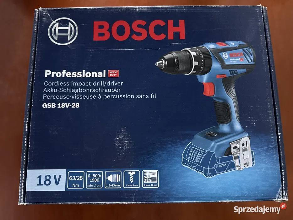 BOSCH GSR 18V28 wkrętarka akumulatorowa