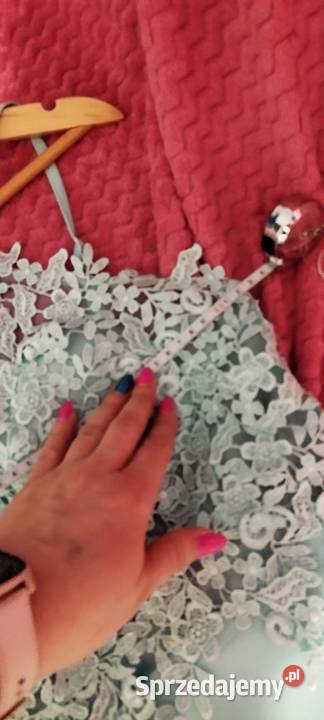 Sukienka gipura długi tren Sulmierzyce sprzedam