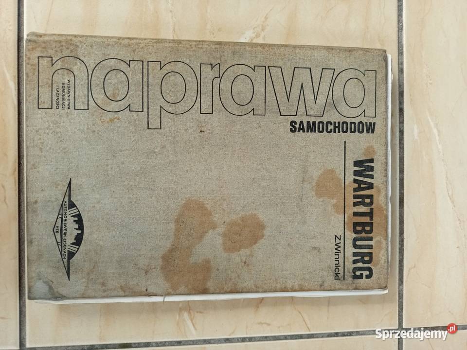 Książka napraw Wartburg usługi moto