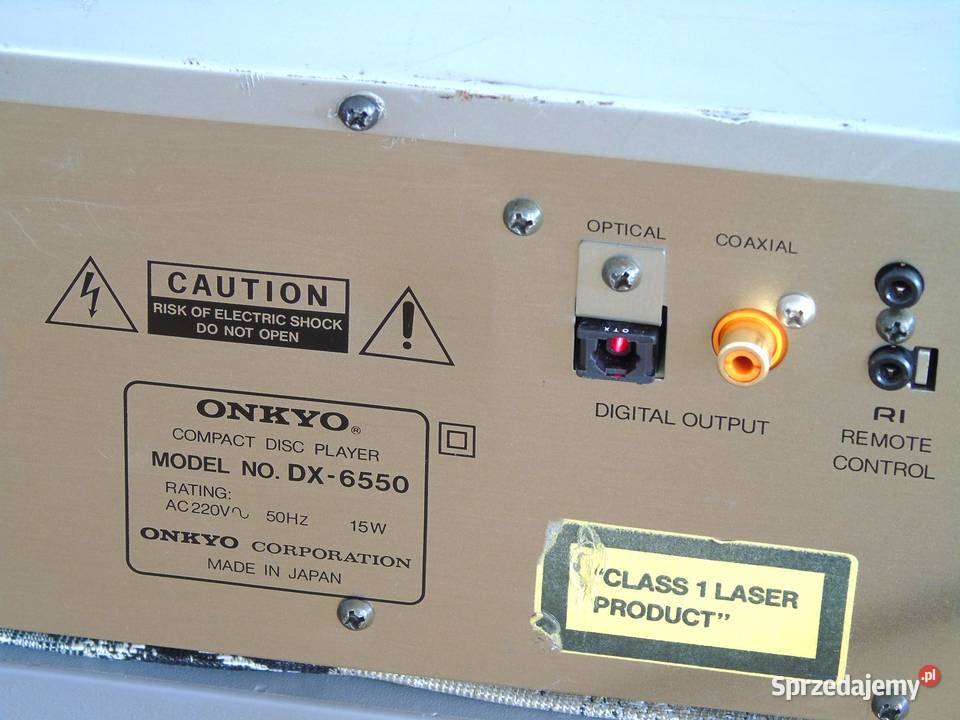Audiofilski CD Onkyo DX6550 sprawny DOSTAWA Jasło