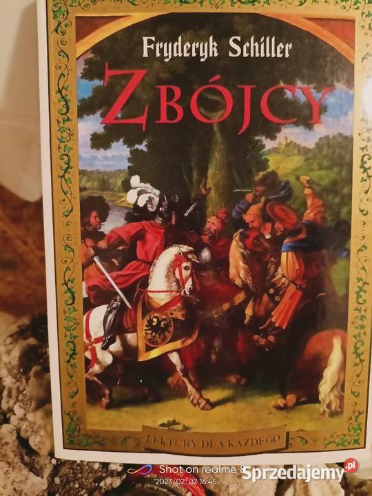 Zbójcy Schiller książki prezenty unikat okazy miękka mazowieckie Warszawa