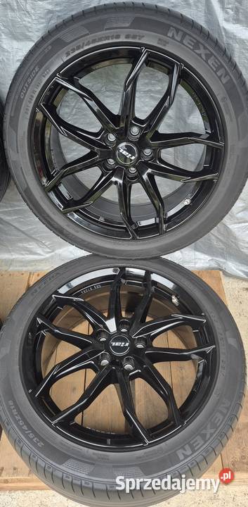 Komplet kół felgi aluminiowe opony letnie 5x108 Samochodowe Kopanki