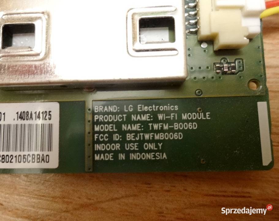 LG 50LB582VZJ WiFi TWFMB006D