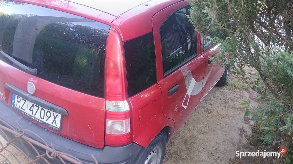 Fiat Panda na części benzyna gaz nieuszkodzony podkarpackie Rzeszów