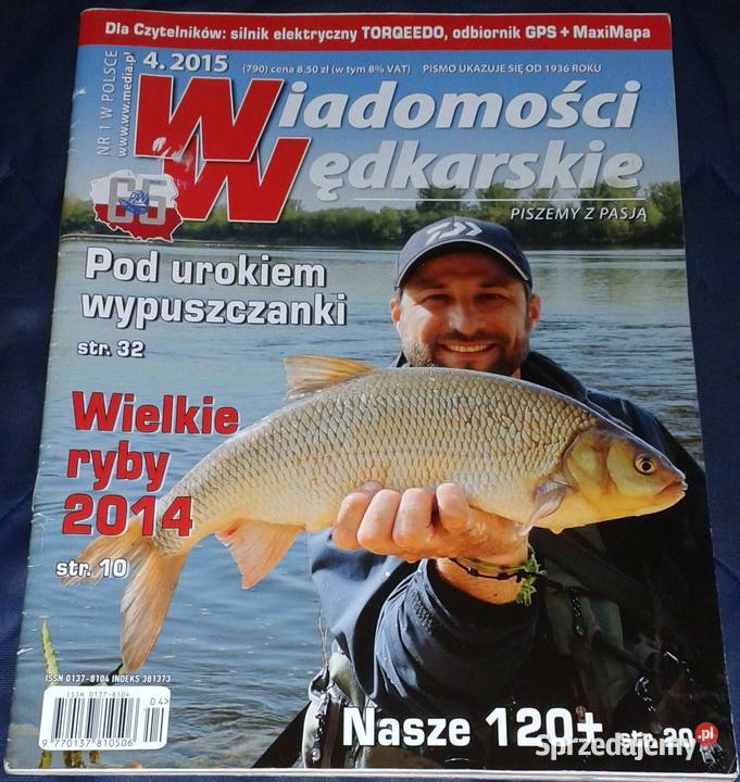 Wiadomości wędkarskie 4 790 2015 Chełm sprzedam