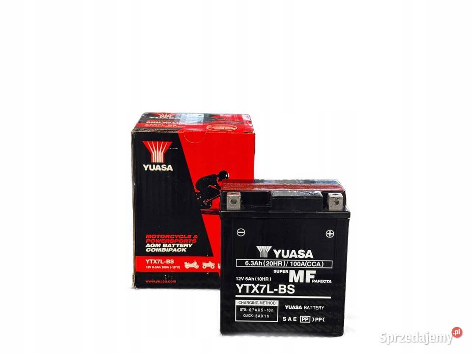 Akumulator YUASA 12V 63Ah 100A P YTX7LBS Jelcz-Laskowice