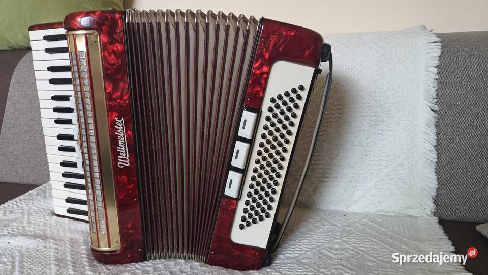 Sprzedam akordeon WELTMEISTER 80 bas Świlcza