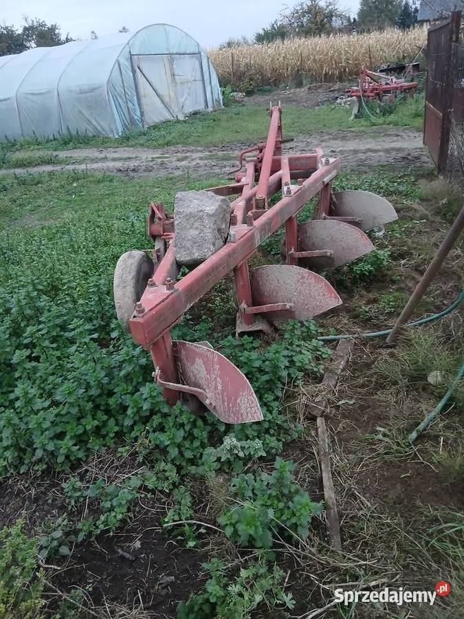 Pług Unia Grudziądz 4 skibowy 4x40 Transport Bratoszewice