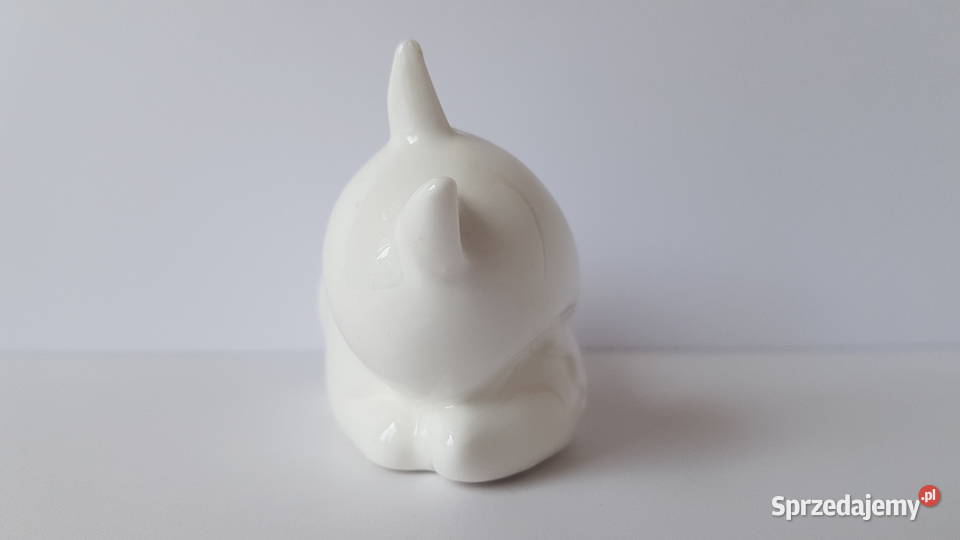 Porcelanowa figurka Lisek Lis porcelana Dąbrowa Górnicza