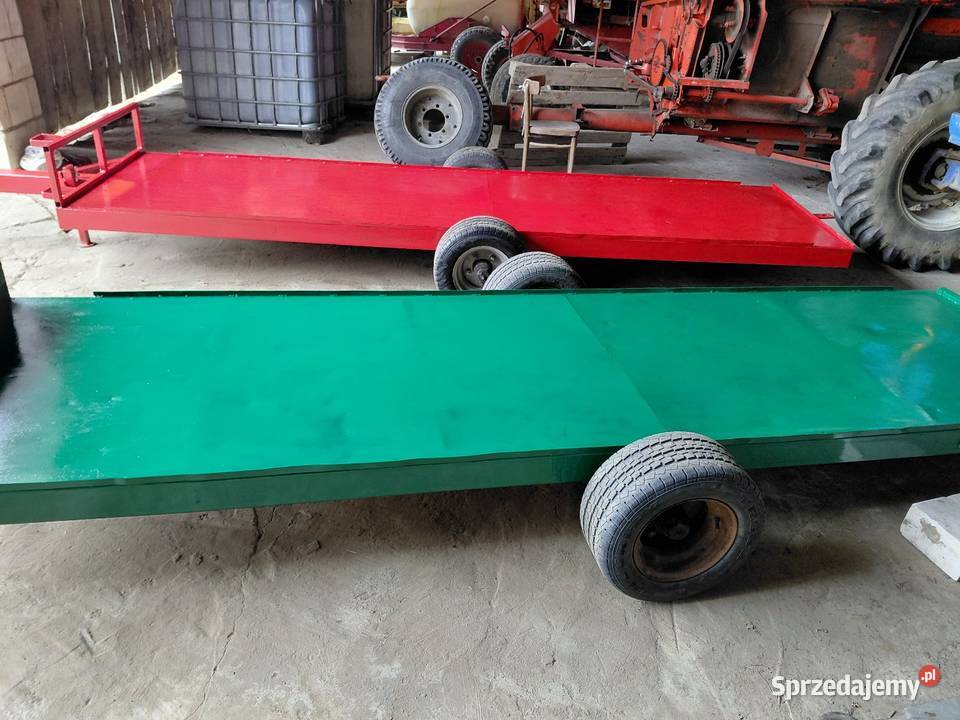 Platforma wózek laweta sadownicza Rolnictwo Ciszyca Przewozowa sprzedam