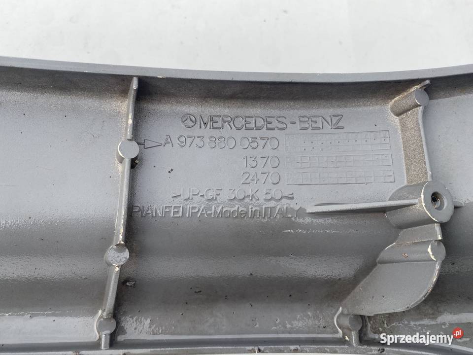 Mercedes Benz Atego zderzak pod reflektor lubuskie Gorzów Wielkopolski