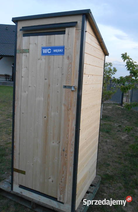 WC Drewniane Toaleta na Budowę Działke wielkopolskie sprzedam