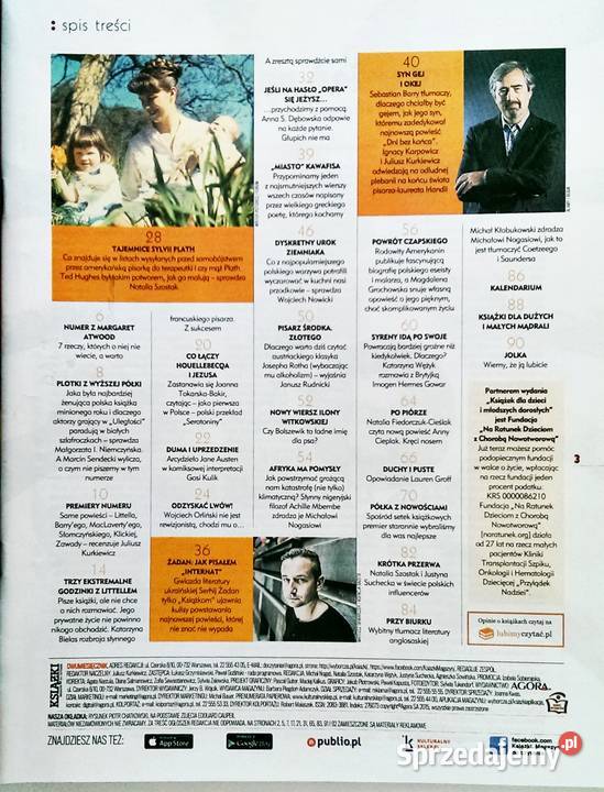 Książki Magazyn do czytania 1 34 marzec 2019 Rok wydania 2019 Kraków