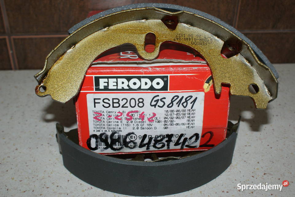 0 986 487 543 BOSCH SZCZĘKI HAMULC MERCEDES osobowe Białobrzegi